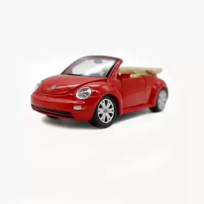 Meiche Figure 1:24 New Beetle convertible alloy simulation car model red children's birthday gift
