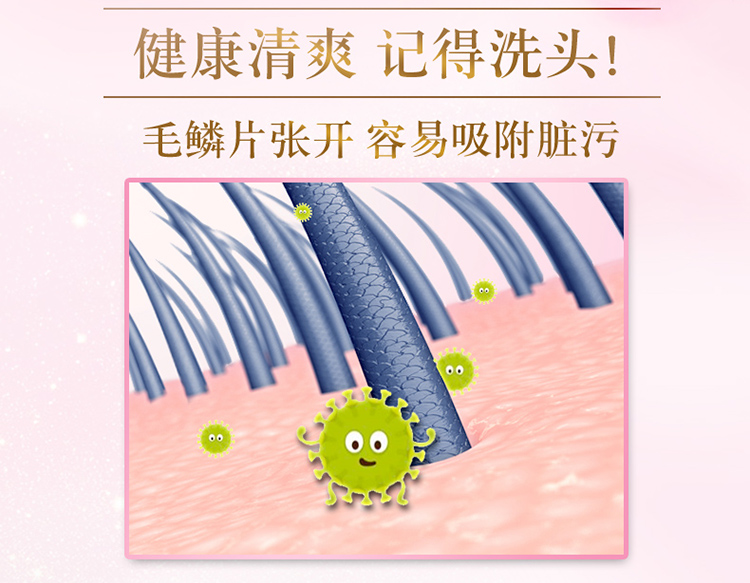力士 桃花沁香 洗发水500ml+沐浴露550g+100ml*2瓶 图3