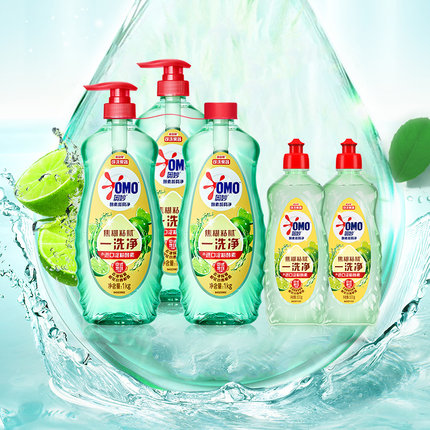 奥妙酵素餐具净白桃洋甘菊香型洗