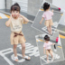 2019 bé gái tay ngắn 1 hè 0 hè 2 bé mặc 3 năm rưỡi phiên bản Hàn Quốc của bộ đồ thời trang nữ mới thủy triều cho bé - Phù hợp với trẻ em quần áo bé trai Phù hợp với trẻ em