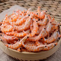Shrimp dry goods 500g super large sea rice instant seafood light dry salt-free extra large scale shrimp dry calcium supplement small shrimp