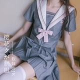 Студенческая юбка в складку, комплект, сексуальное нижнее белье, косплей