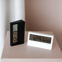 Zhi Meijia LCD multi-function perpetual calendar electronic clock alarm clock mute students use smart thermometer room