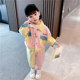 Girls' suits spring and autumn 2023 new net red clothes baby children's clothes fashionable foreign style children's spring spring clothes