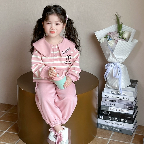 Осенний демисезонный комплект, детская весенняя спортивная толстовка для отдыха, в западном стиле