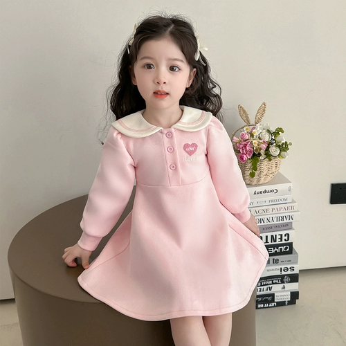 Осеннее демисезонное платье, юбка, детский весенний наряд маленькой принцессы, в западном стиле, подарок на день рождения