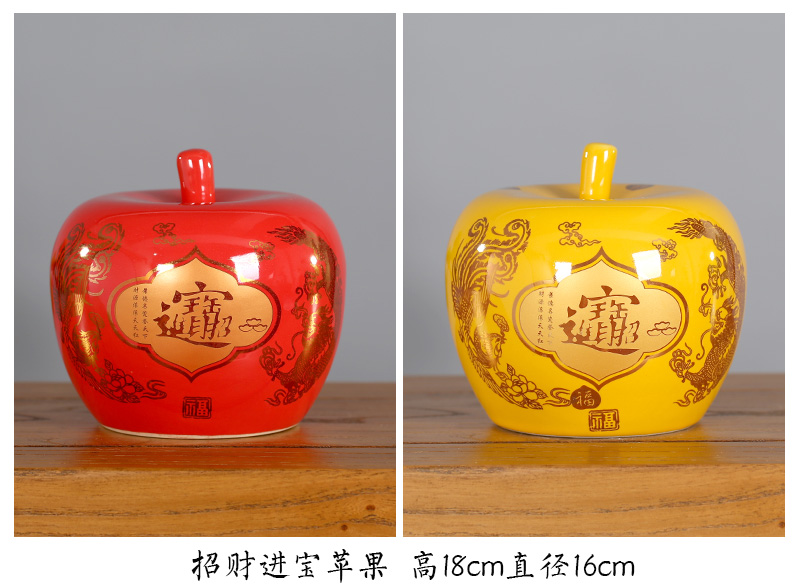 Jingdezhen porcelain treasures fill the home furnishing articles sitting room decoration stores Chinese mesa floret bottle bottle office desktop