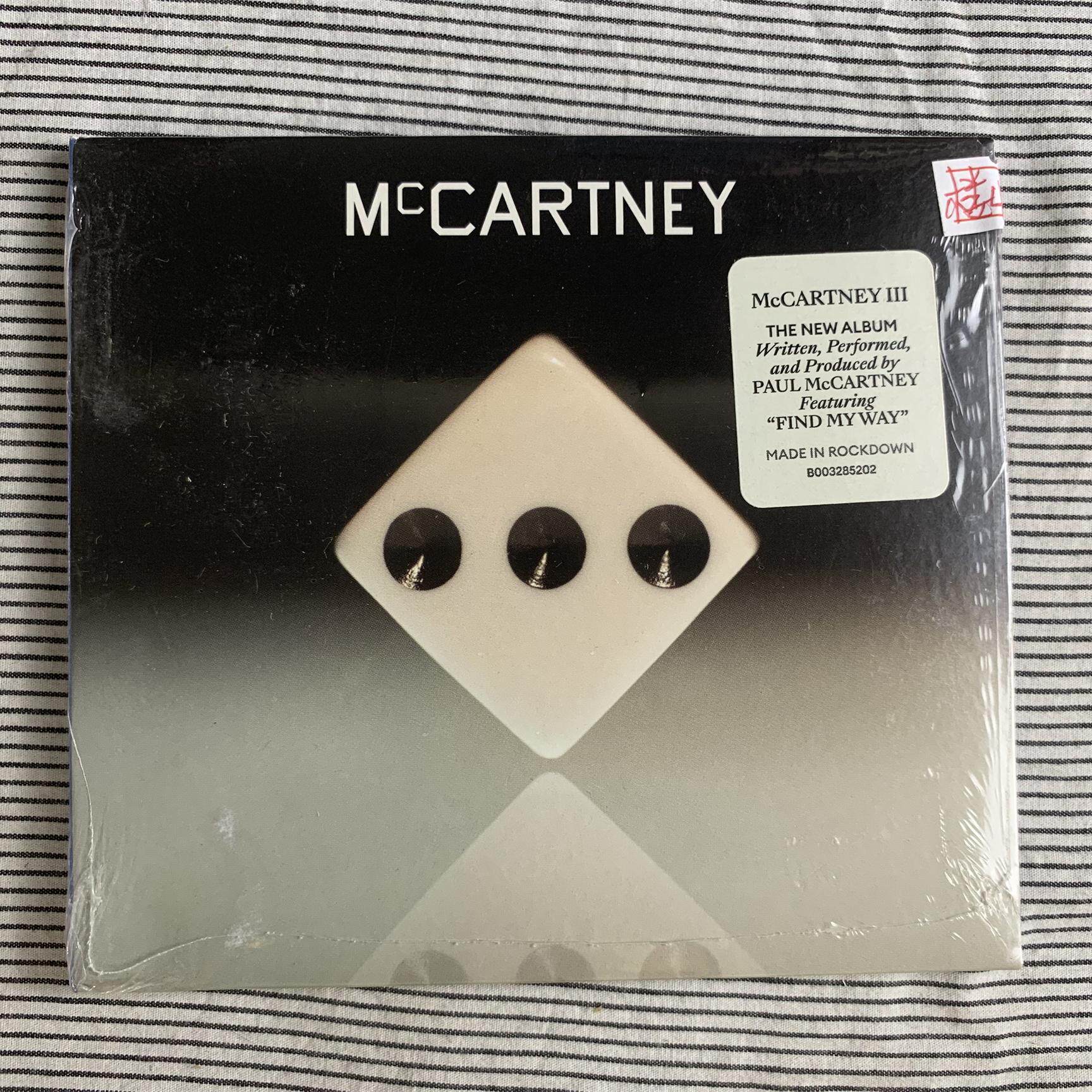 Мексиканская версия нераспечатанного диска Пола Маккартни-McCartney III Изображение 1