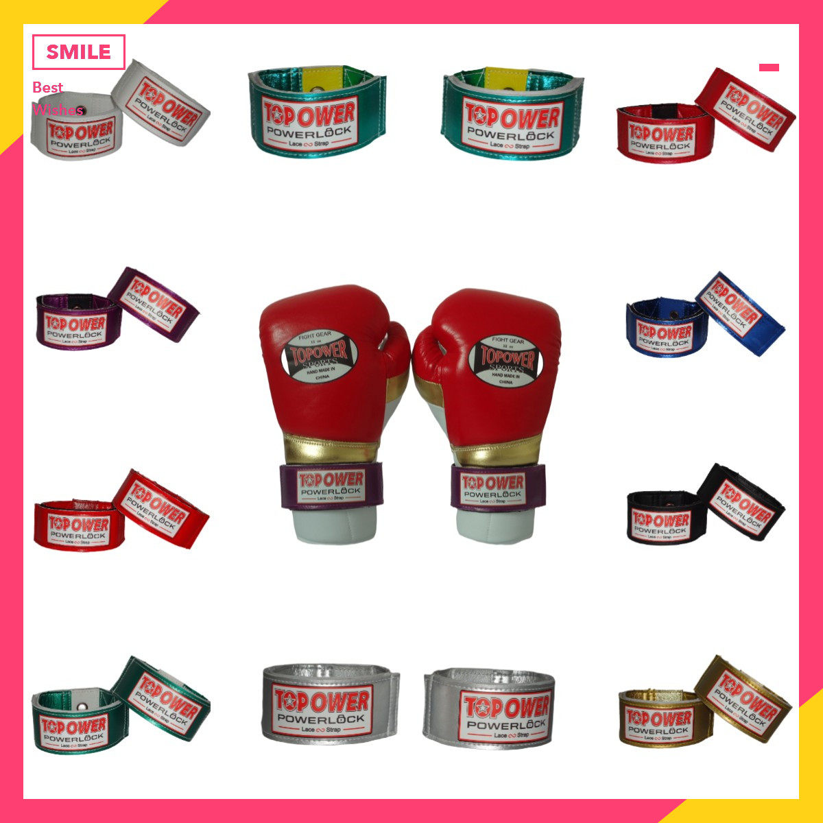 LaceCLoop tie no man boxing glove tether single wear no man velcro conversion buckle strap