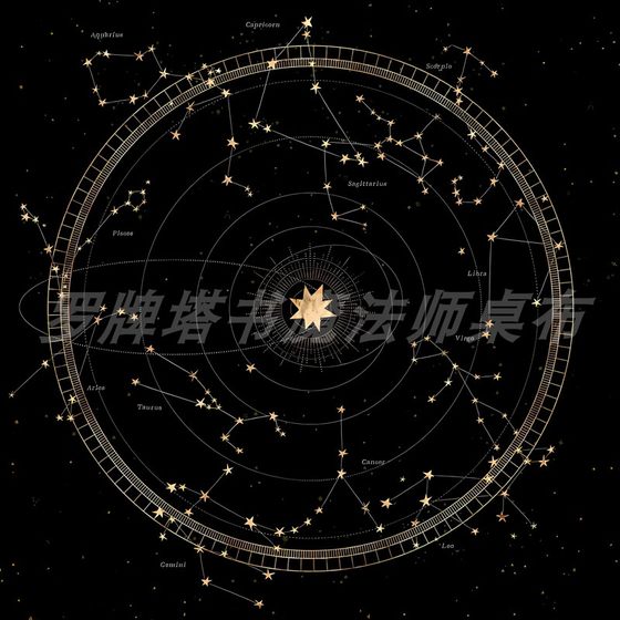 专业级魔法塔罗桌布牌布 塔牌罗游戏专用桌布桌垫 高质量绒布