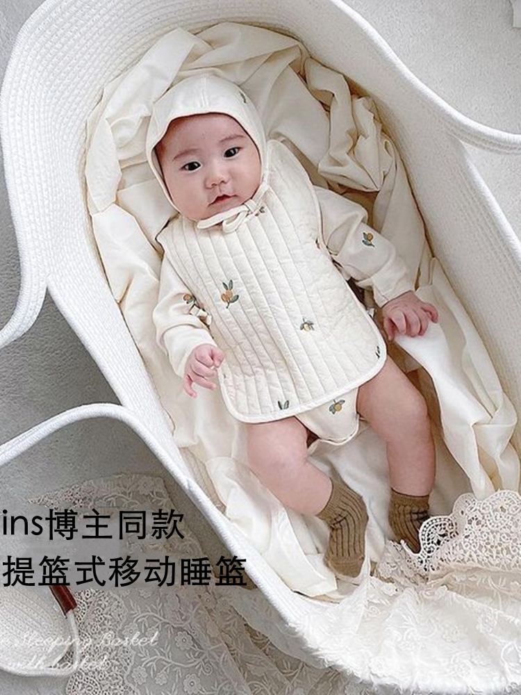Baby lifting basket for portable baby handheld basket Cradle Basket Newborn Discharge Basket On-board Safe Sleeping Bed-Taobao
