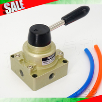Pneumatic manual cylinder control reversing hand turning valve switch HV200 300400 HV-02 03 04 Tooth B