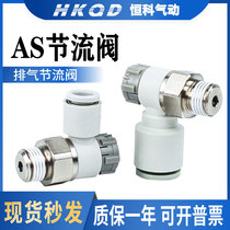 Regulating valve AS1201 2201 3201F-M5 01 02 03-10SA exhaust throttle adjustment limited out type