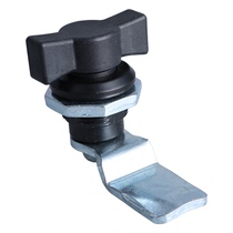 XAS53 Small Turn Tongue Lock T Type Handle Kit Door Lock Electric Cabinet Equipment Case Lock Tin Cabinet Handle Lock