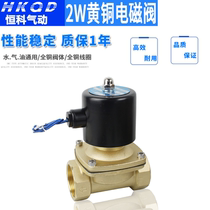 2W everclosed full copper valve solenoid valve 1 2 4 water splitting valve 2W-160-15 Various voltage copper coils 1 inch 2 inches