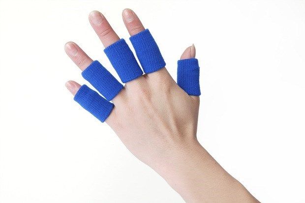 Mắt cá chân bóng rổ ngón tay bảo vệ bộ bảo vệ lòng bàn tay thể thao thiết bị bảo vệ cổ tay luyện tập thể dục hỗ trợ khuỷu tay hỗ trợ cánh tay hỗ trợ đầu gối hỗ trợ chạy - Dụng cụ thể thao