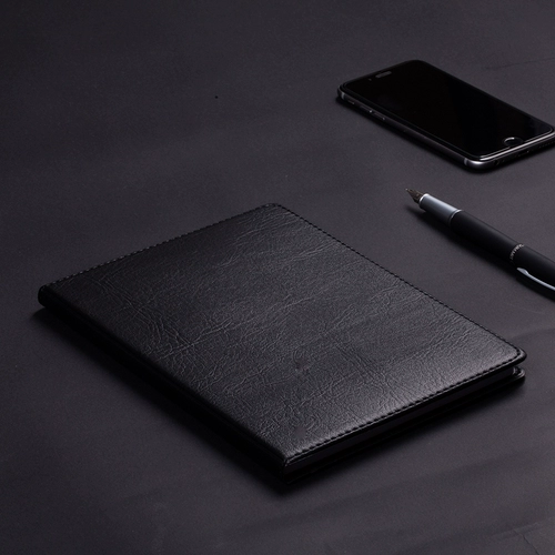 Deli Stationery 7901 Бизнес -офис замечает кожа кожаная лапша общая ноутбука ретро -офис Студент Студент