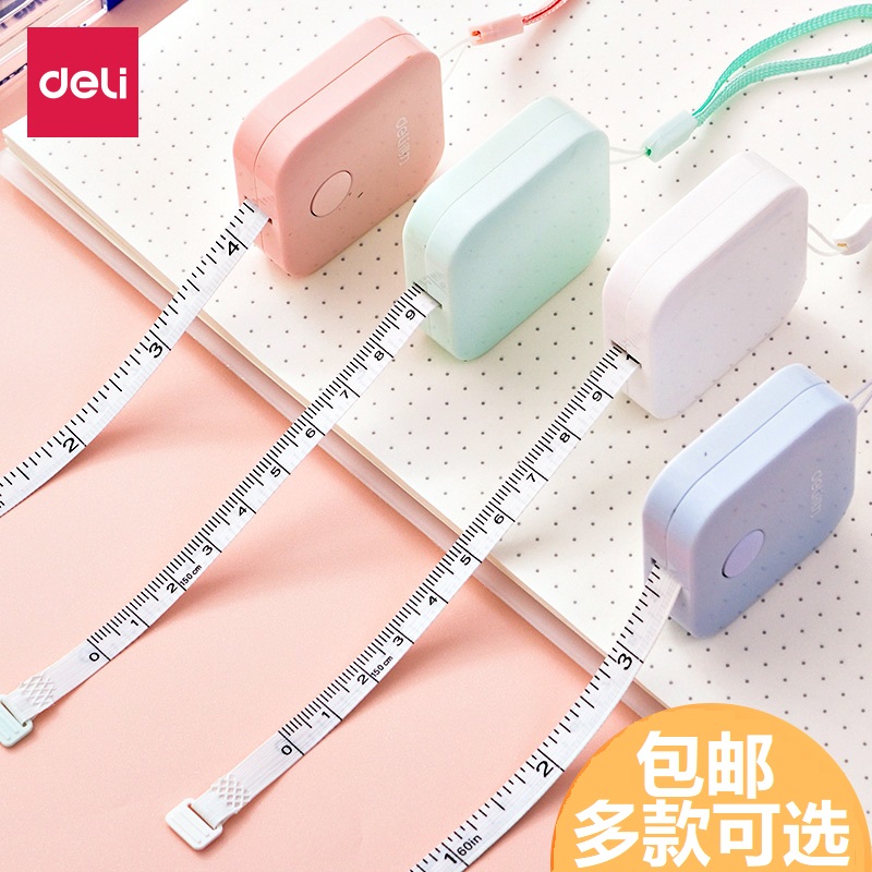 Able 1 5 m Mini measuring tape measuring three-walled chest circumference waistline waistline waistline Ruler Leather Ruler Precision Soft Ruler Double Face Scale Inch Cm Unit Small Soft Ruler Small Measuring Tape Telescopic Ruler-Taobao