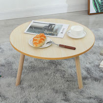 Floating Window Small Round Table Mini Tatami Tatami Balcony Tea Table Short Table Bedroom Sitting Ground Net Red Small Tea Table Ins Wind