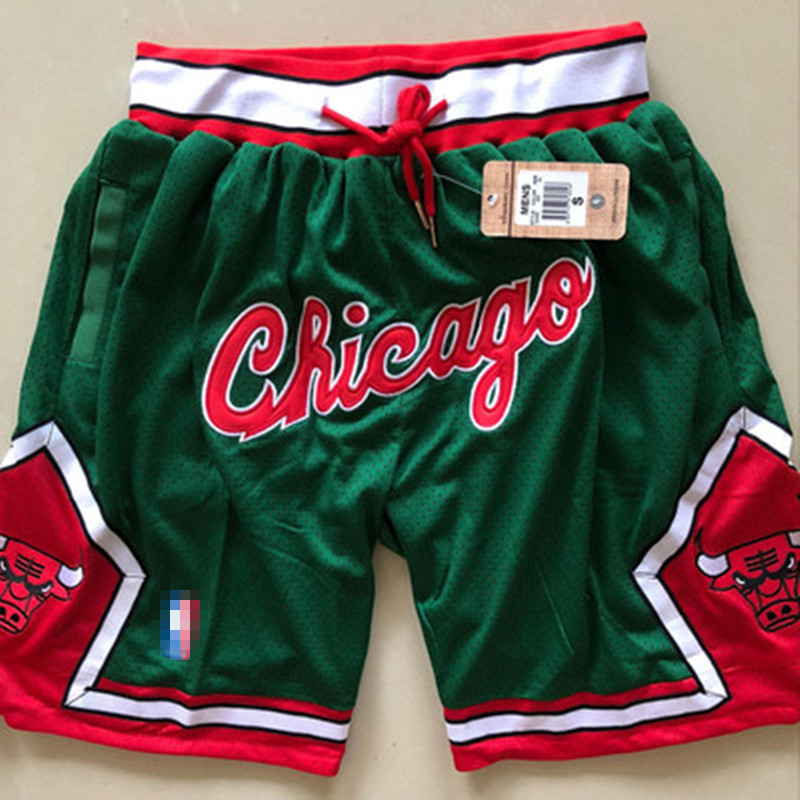 New Chicago Bulls & Green & Soccer PantsMagic bull Lakers James Kobe Soccer pants American style Retro Basketball motion Embroidery Capris Miami Heat shorts