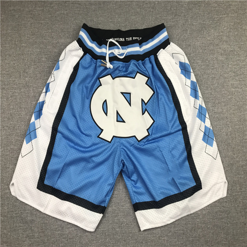Blue & New & North Carolina & Soccer PantsMagic bull Lakers James Kobe Soccer pants American style Retro Basketball motion Embroidery Capris Miami Heat shorts