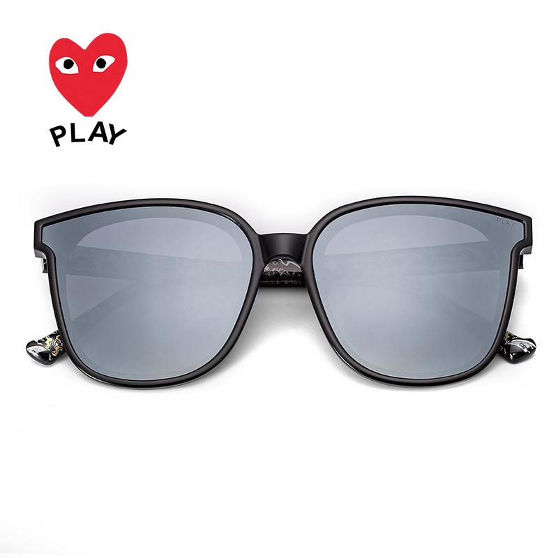 Kawakubo Ling sunglasses female 2020 New Tide frame men's sun glasses round face Korean driving polarizer 3921