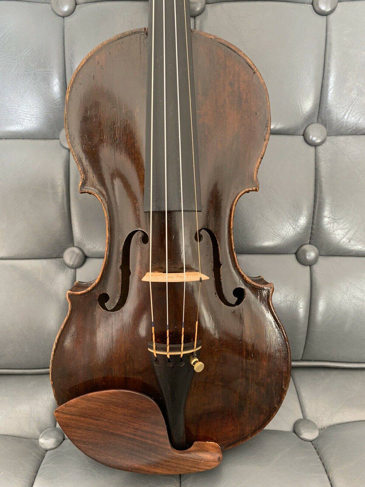 French 1820 Guillaume Maline exquisite rare antique violin OLD12