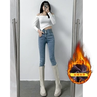 Голубого толстого бархата