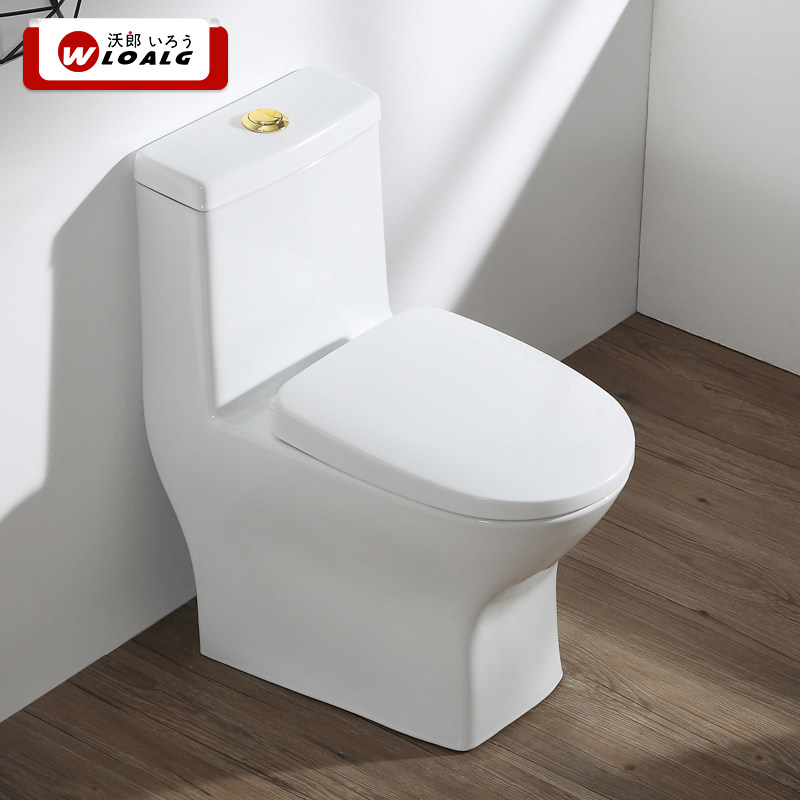 WLOALG WALG WALG Vollance small household pumping ceramic toilet large-caliber rainbow suction anti-odor water silent seat