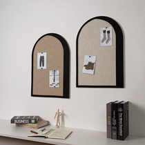 Mumuge window felt wall stickers cork board photo wall ins style home creative bulletin board display board for children