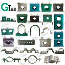 Salt City tube clamp plant Heavy plastic shockproof pipe clamp marine hydraulic pipe clamp PVC pipe clamp