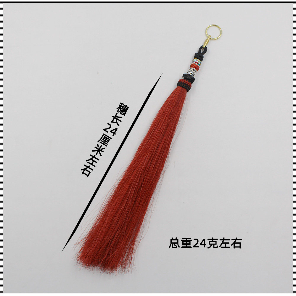 多色可选超轻单剑穗,太极剑武术剑用剑穗手工编织后上色-更多太极配件-淘宝百科网