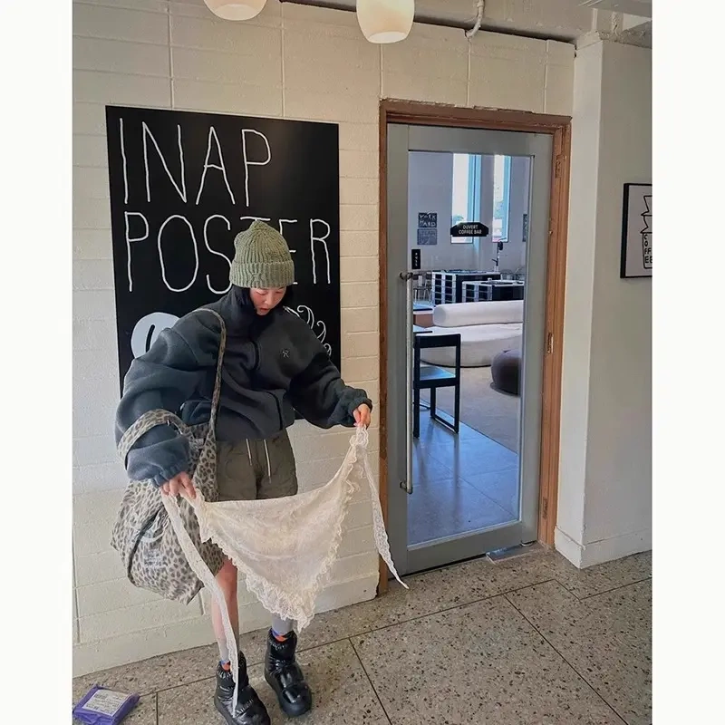 Early Spring 2026 New Korean Style Design Belt with Exquisite Jacquard Lace Ruffle Tie Belt Versatile Scarf