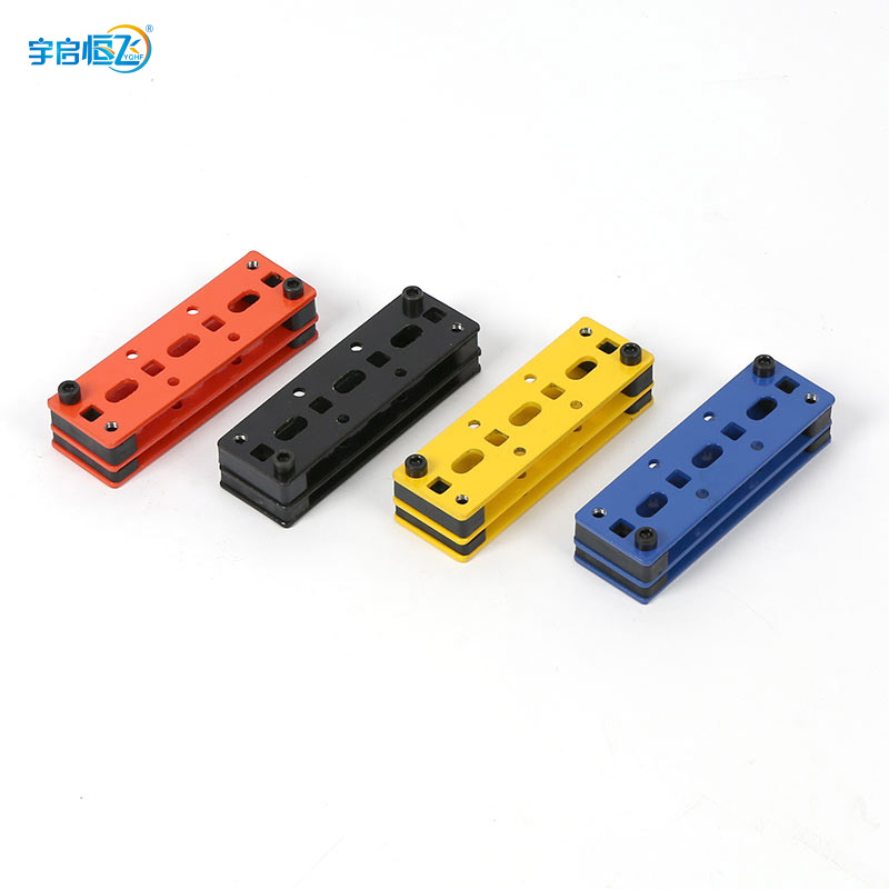 YQHF Yu Qihengfei Fly Porous Steel Plastic Wire Cementing Machine Power Cable Wire Cementing Machine machine room Cable Wire Cable Wire-pressing plate power cord Optical fiber fixing clip sheet