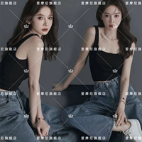 Жилет, джинсы