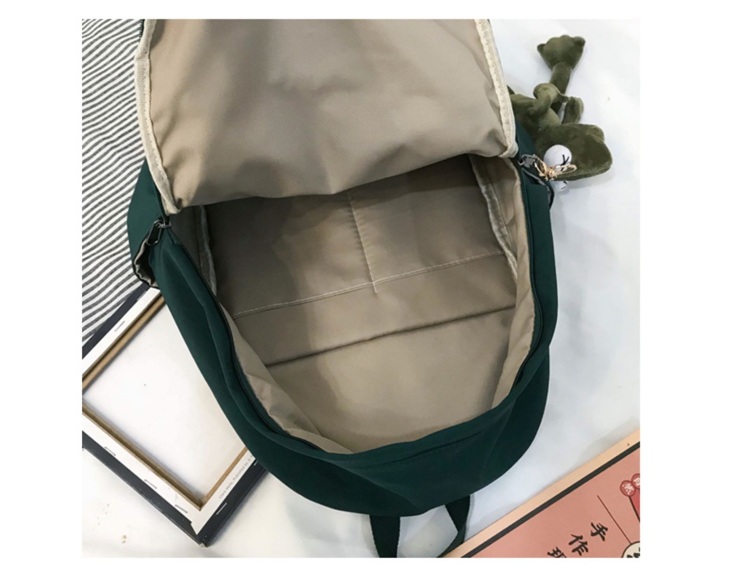 Túi gió nữ phiên bản Hàn Quốc của ba lô ulzzang học sinh trung học cơ sở hoang dã 2019 mới thời trang ba lô - Ba lô cặp sách cấp 2 nữ