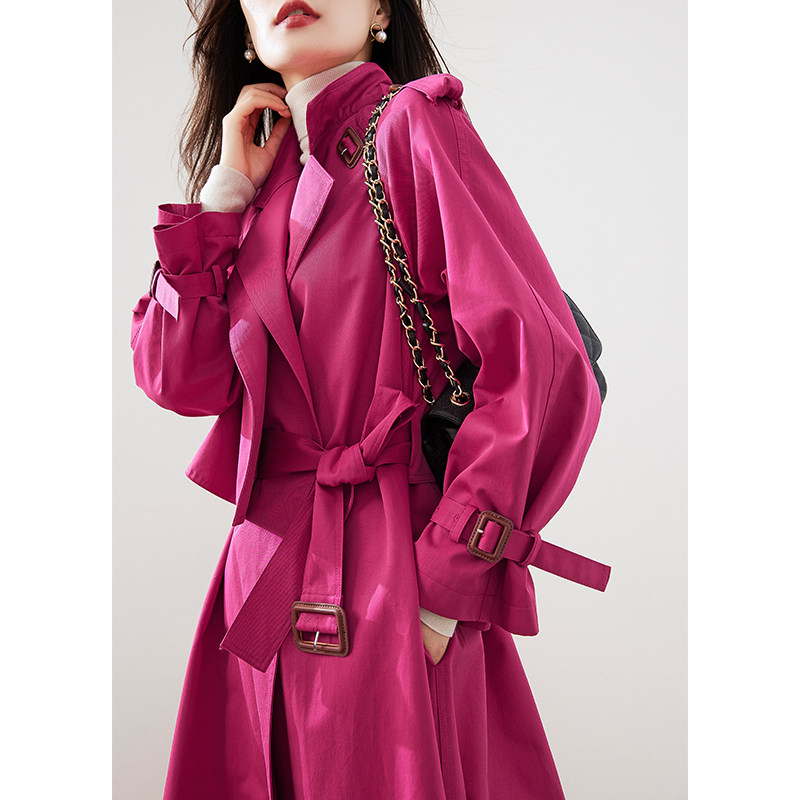 MIJOR walking with wind confidence Sater and windy style Totally Cotton Temperament Long Version Windsuit Jacket