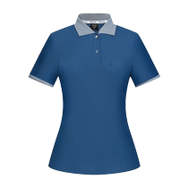 Cleaning work clothes short-sleeved T-shirt summer wear high-end customized hotel guest room community property aunt PA uniform