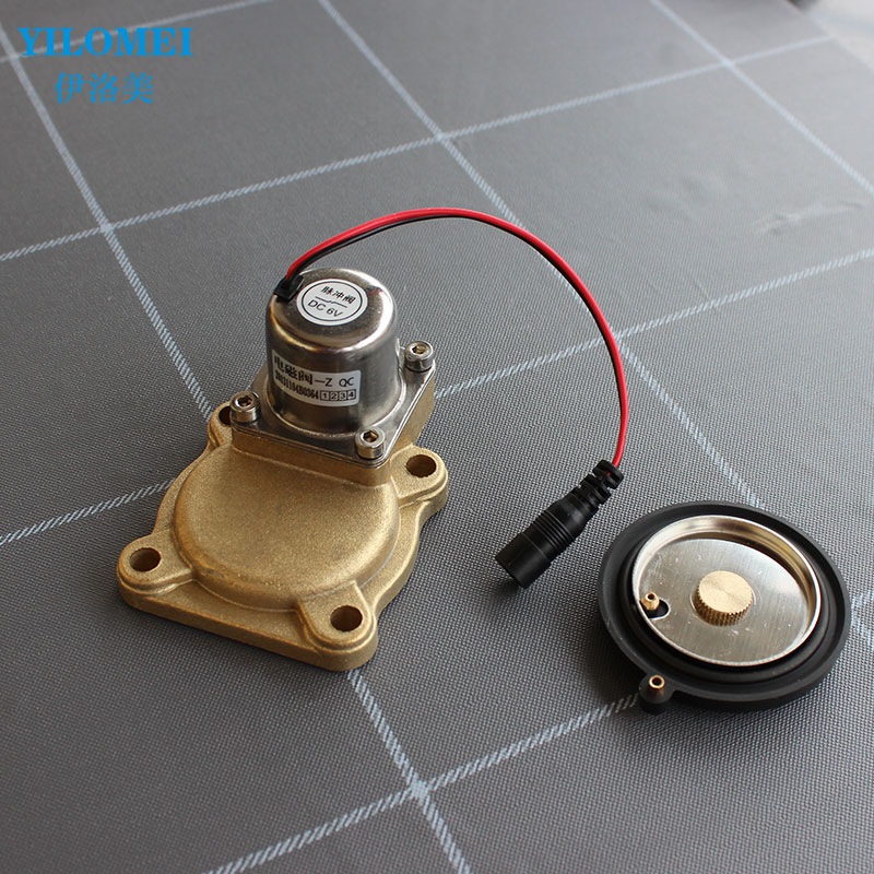 Induction stool flush valve Copper valve cover Stainless steel diaphragm Squat stool induction flush valve Pulse valve DC6V seal ring