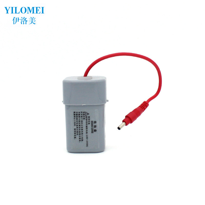 Fully automatic induction cleaning appliance battery case accessories 5 Number of alkalis battery case Seal 4 Festival AA battery DC DC6V