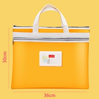 Оранжевая портативная сумка для учебы