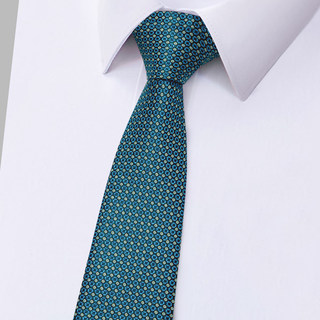 Green Tie Men's Formal Suit Zip-Up Shirt No-Knot Business Hand-Tied Style Casual Lazy One-Pull Style