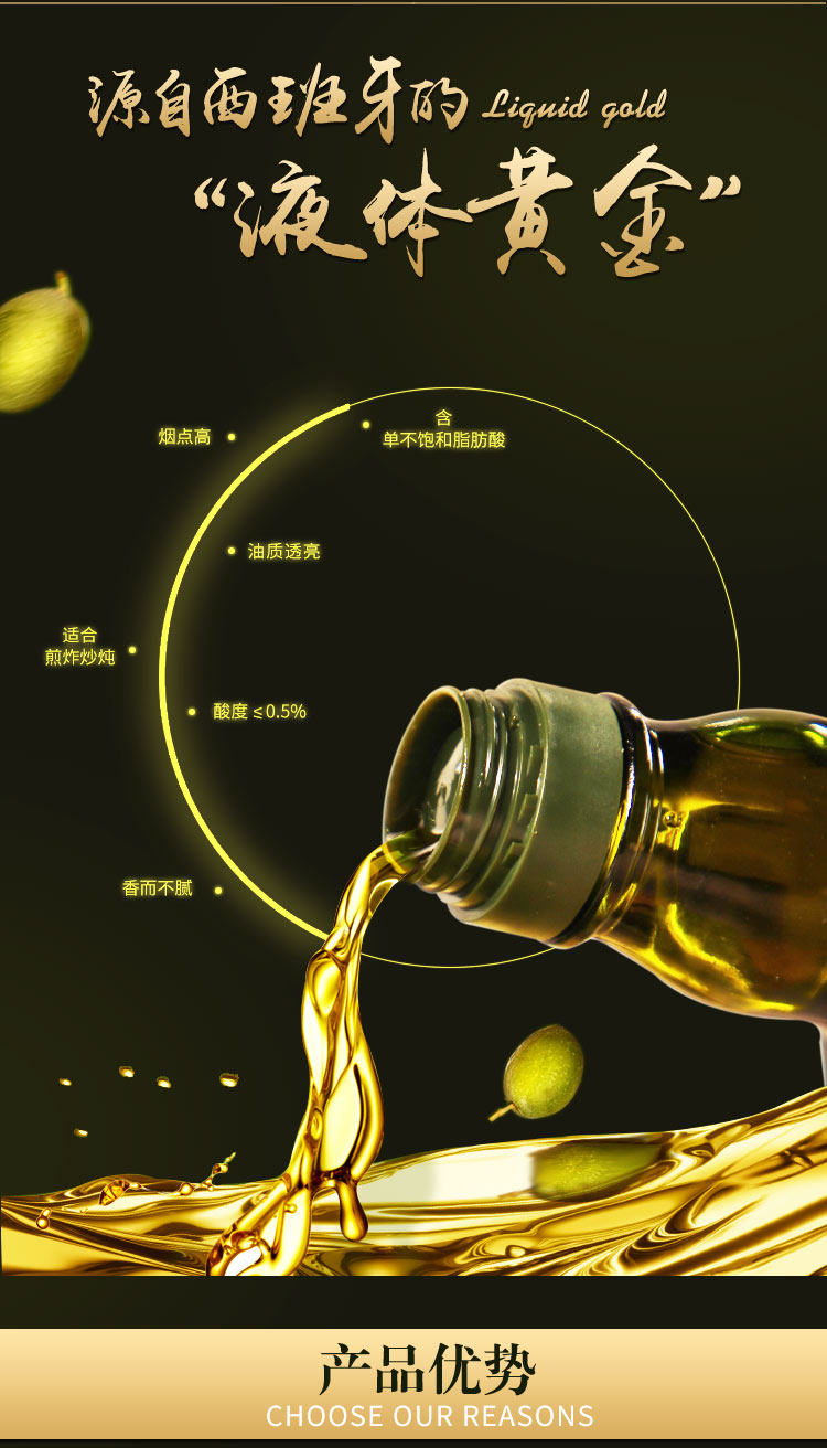 西班牙皇室品牌 贝蒂斯 特级初榨橄榄油 250ml*2瓶 图3