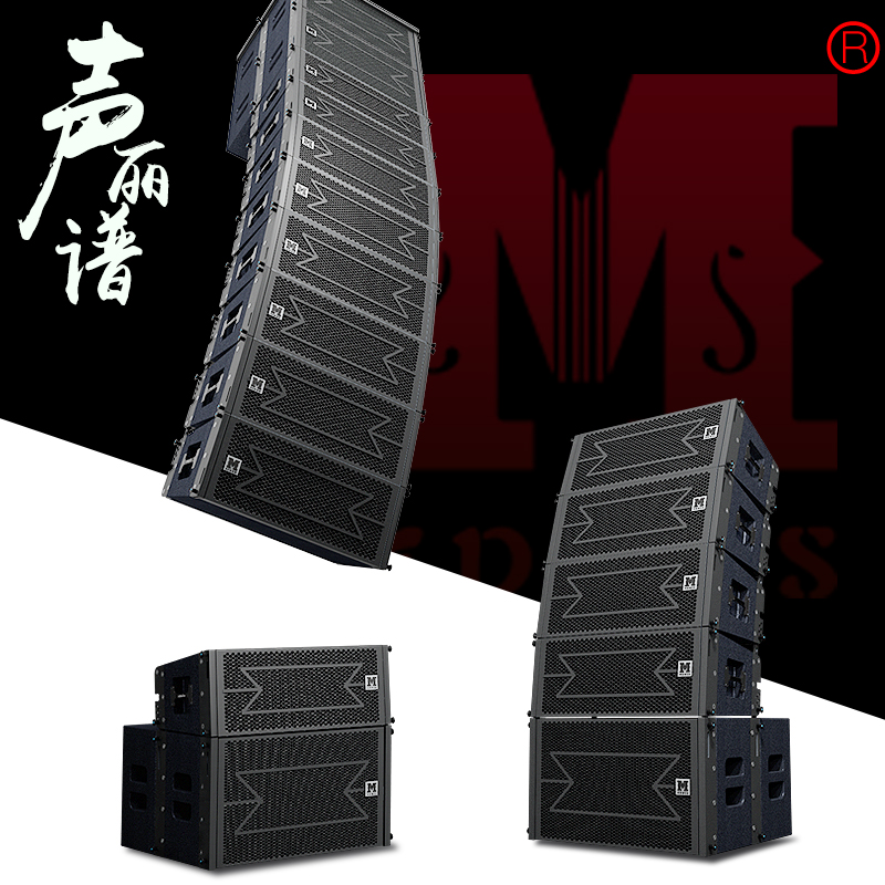 MDWSS waterproof line array speaker professional suit large double 10 12 inch stage performance audio line array empty box
