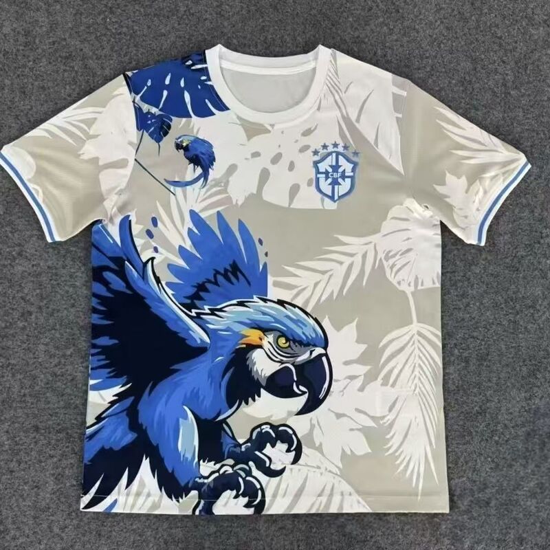 2026 Football Jersey Parrot Fans 3D Printed Short-Sleeve Training Sports Quick-Dry Dopamine New Product Hot Sale 2026 Football Jersey Parrot Fans 3D Printed Short-Sleeve Training Sports Quick-Dry Dopamine New Product Hot Sale