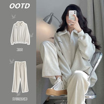 2024 new spring fashionable salt style light mature style high-end temperament small fragrance style pants two-piece suit for women