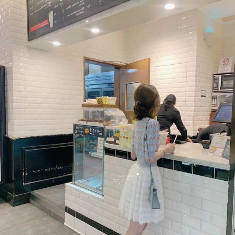 Small with high summer net red fried street Hepburn light ripe wind skirt two-piece foreign style age-reducing small fragrant wind