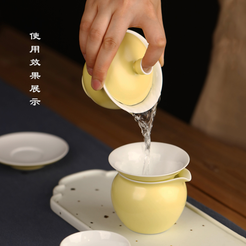 ) the jingdezhen ceramic filter kung fu tea accessories), your up with white porcelain tea net cloth