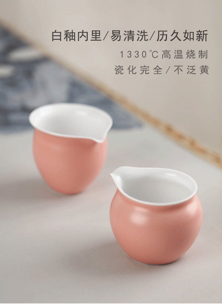 Bright products fair keller large capacity of tea ware jingdezhen ceramic pink getting points kung fu tea set, cup and cup and cup