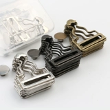 Металлический комбинезон, регулируемая пряжка, джинсы, аксессуар, эффект подтяжки